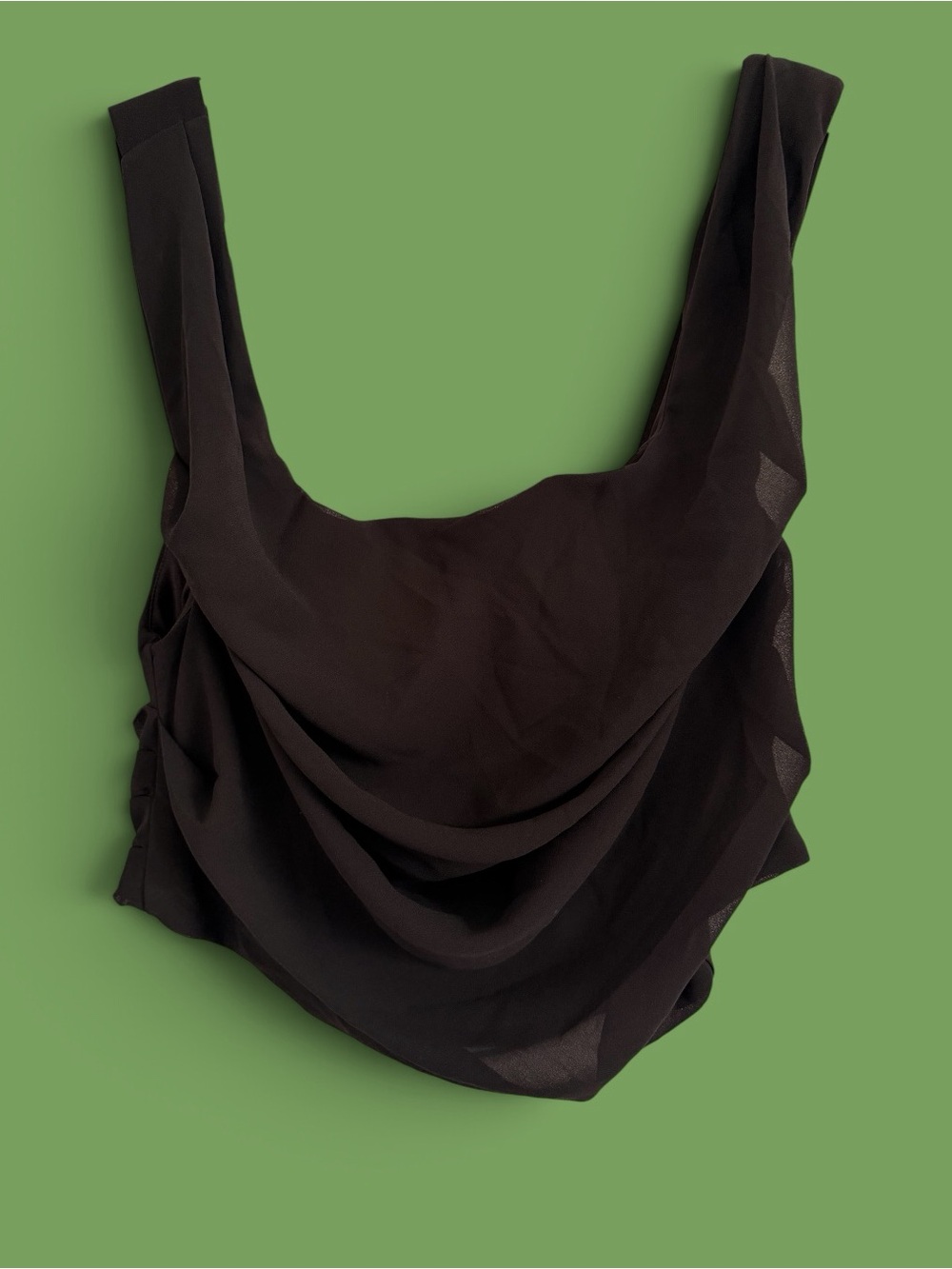 NWT Fashion Nova Black Ruched Corset Bustier Crop Top